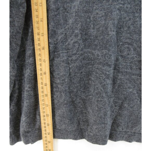 Robert Graham Sweater Large (S) Wool Cashmere Jacquard Paisley Pullover - Picture 5 of 12